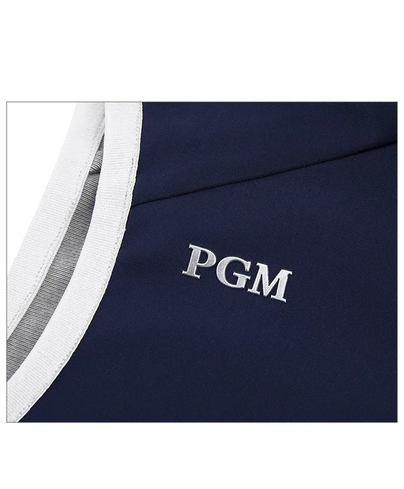 PGM Boys Sleeveless Windproof Full Zipper Vest *