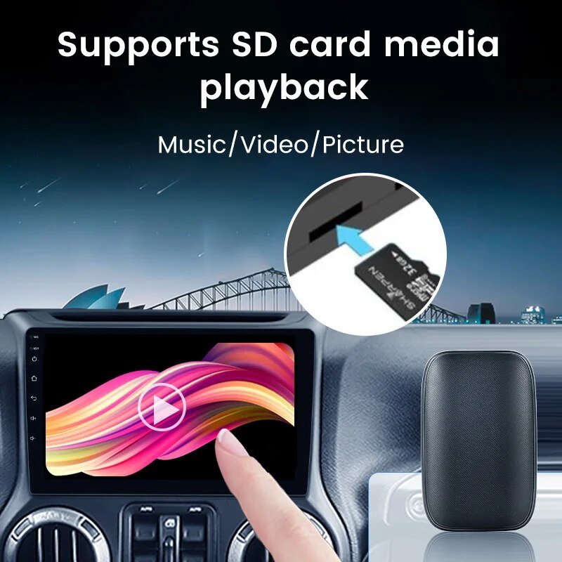 Car Play AI Box Adapter For VW Ford Toyota Hyundai KIA Wireless Carplay Android Auto Built-in Netflix YouTube Android 8.1 System