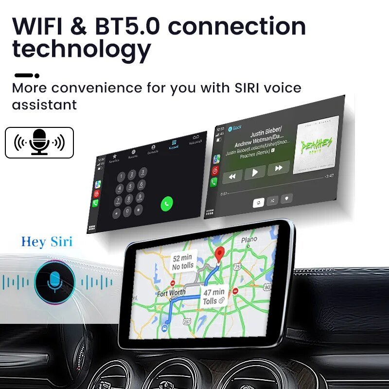 Car Play AI Box Adapter For VW Ford Toyota Hyundai KIA Wireless Carplay Android Auto Built-in Netflix YouTube Android 8.1 System