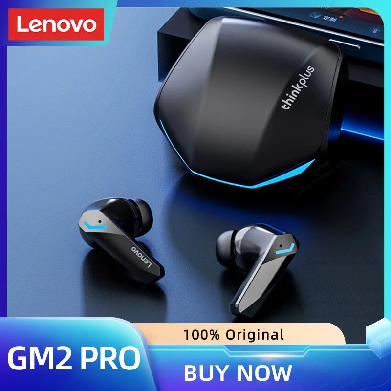 Original Lenovo GM2 Pro 5.3 Earphone Bluetooth Wireless Earbuds (Special Purchase)