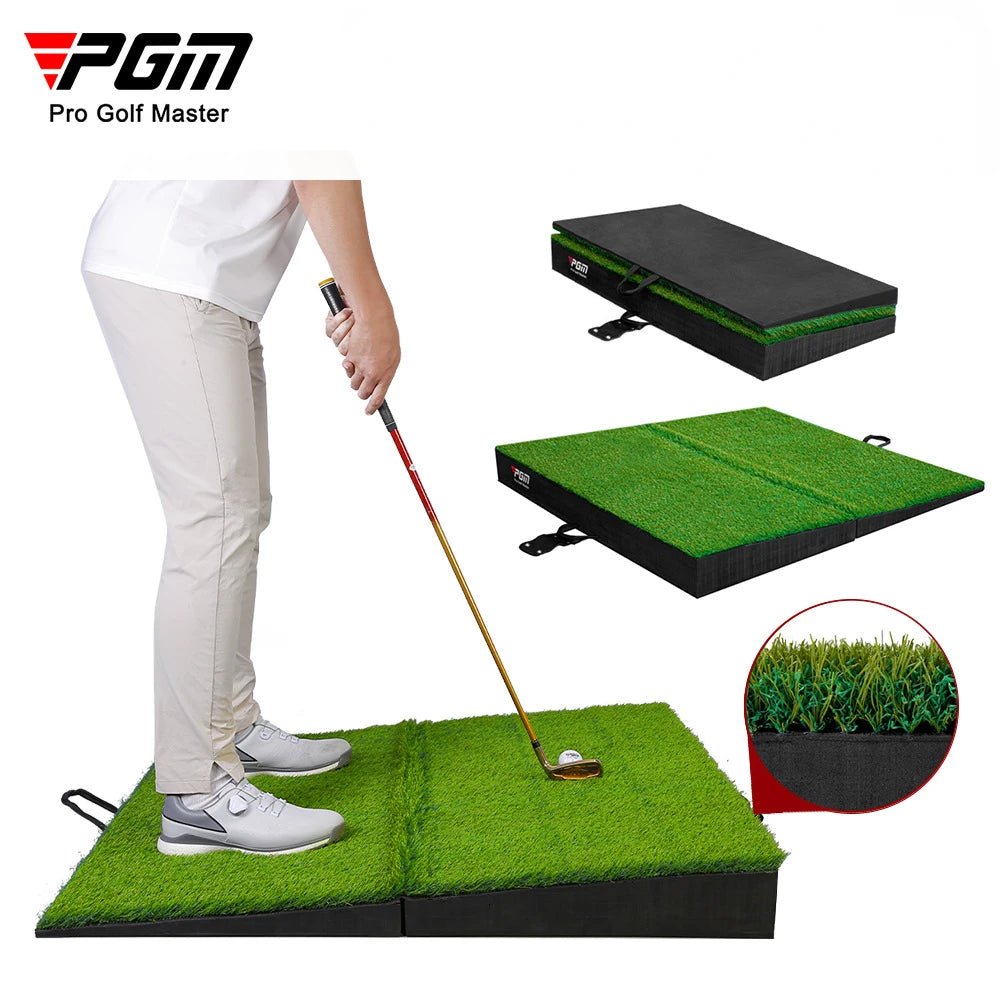 PGM Golf Slope Strike Pad Foldable Swing High and Low Slope Pads
