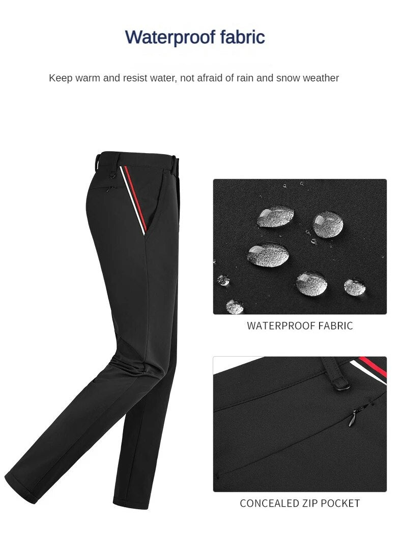 PGM Men's Spandex Golf Pants Autumn / Winter Lining XXS-XXXL