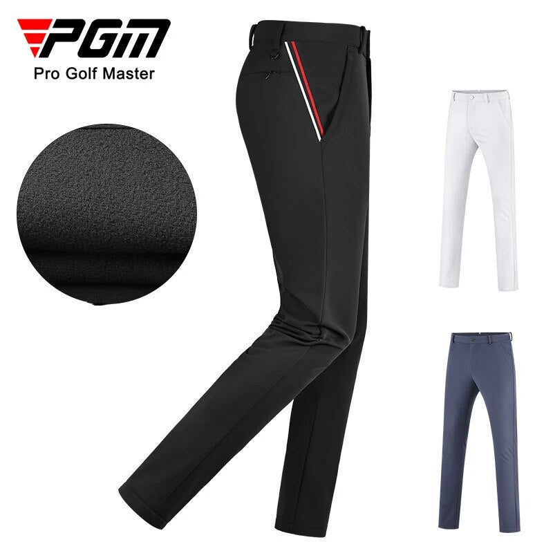 PGM Men's Spandex Golf Pants Autumn / Winter Lining XXS-XXXL