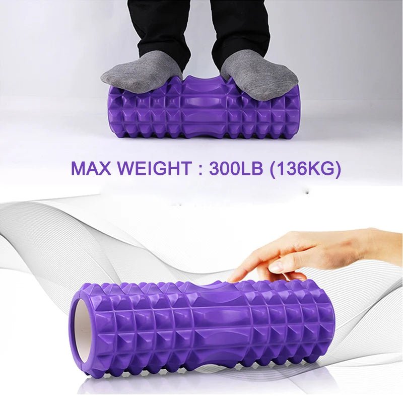 Yoga Column Foot Massage Foam Roller Tools Rehabilitation Body Muscle Training Fitness Blocks Pilates Sports Home Gym Exercise