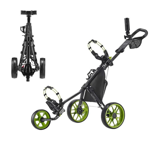 Caddytek CaddyLite 11.5 V3 3 Wheel Golf Push Cart - SuperLite Deluxe, Lightweight, Easy To Fold