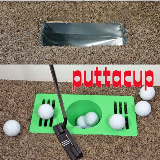 Floor Vent Golf Cup Putting Practice