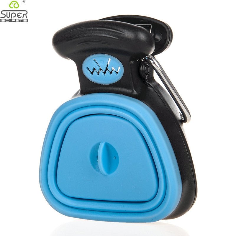Foldable Pooper Scooper With 1 Roll of Decomposable bags
