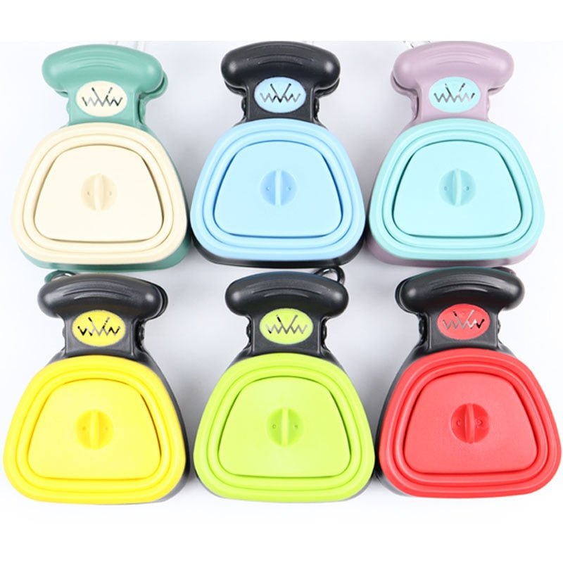 Foldable Pooper Scooper With 1 Roll of Decomposable bags