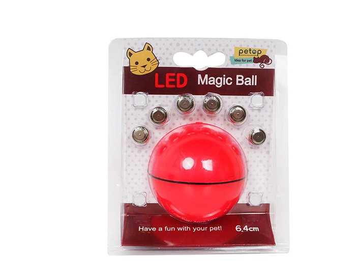 LED Laser Rolling Pet Cat Toy Ball