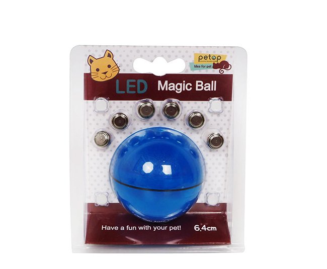 LED Laser Rolling Pet Cat Toy Ball