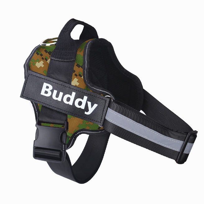 Personalized Reflective No Pull Dog Harness