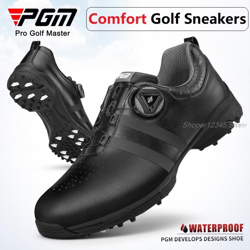 Pgm Golf Shoes Men Rotating Shoelaces (3 Styles)*