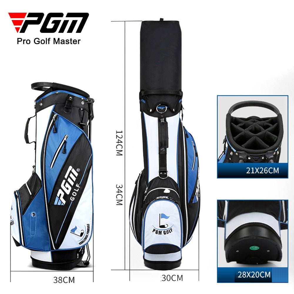 PGM New Golf Bag Waterproof with Tripod Stand and 14 Sockets*