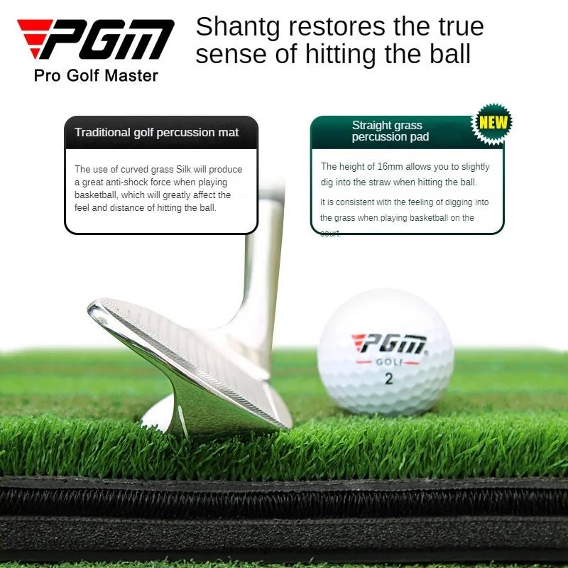 PGM Professional Golf Strike Pad High-density 3D Spring Layer Elastic Anti Slip Bottom Plate Guide Stripe DJD039