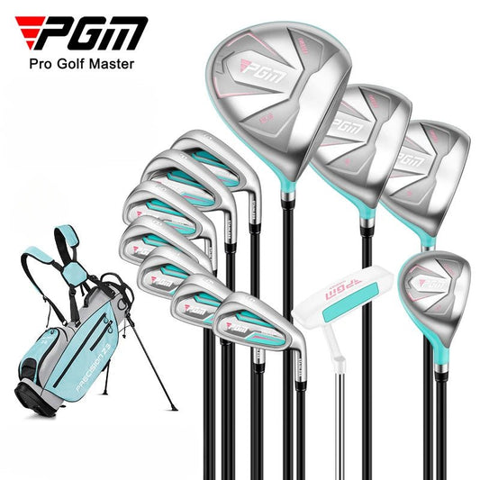 PGM Women Golf Clubs Set with Golf Bag Stainless Steel / Carbon Shaft Iron Wood Driver