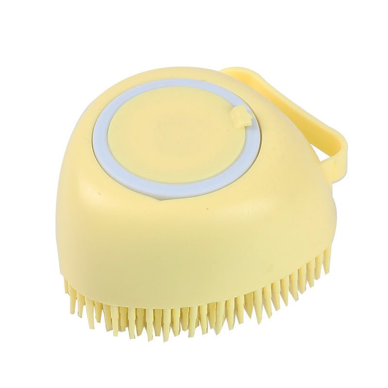 Shampoo Dispensing Silicone Dog Bath Brush