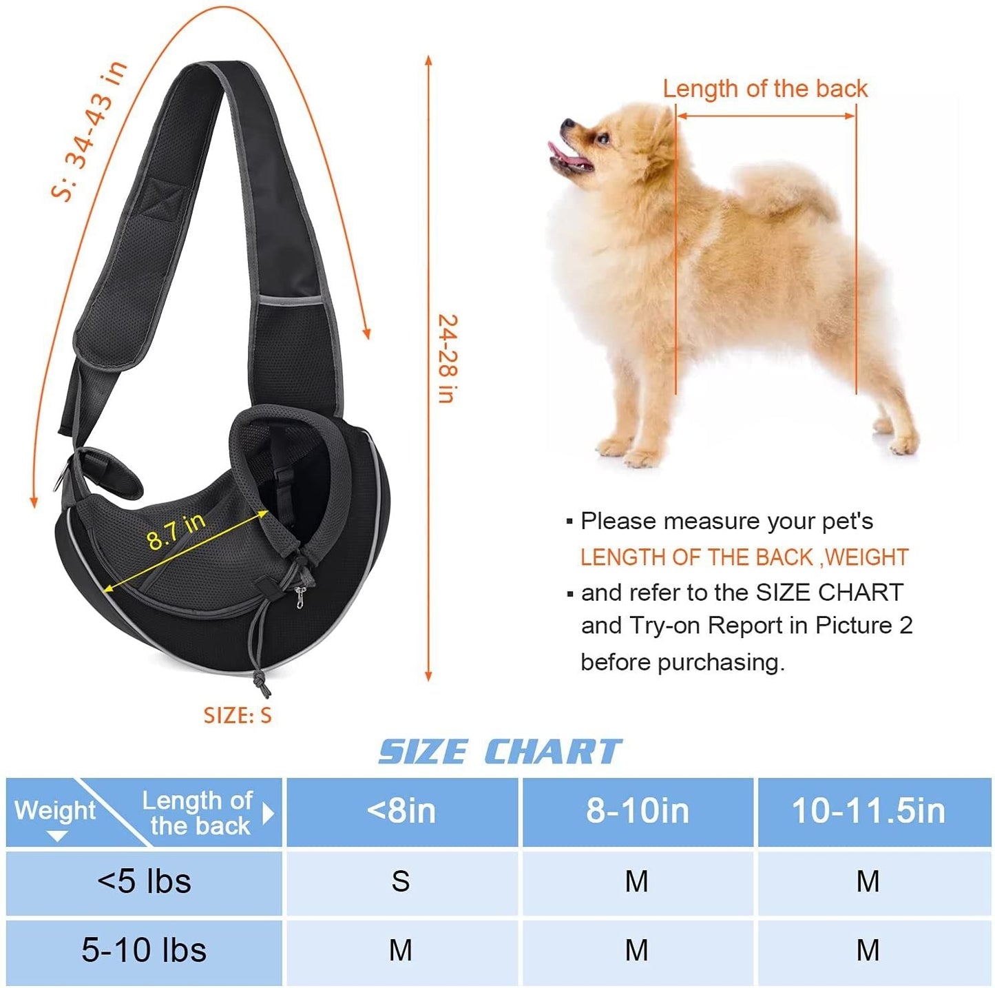 Sidestep Pet Bag.